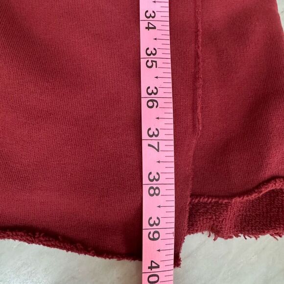 Frank & Eileen triple fleece 100% cotton wrap dress in cranberry size L NWT - Picture 7 of 8